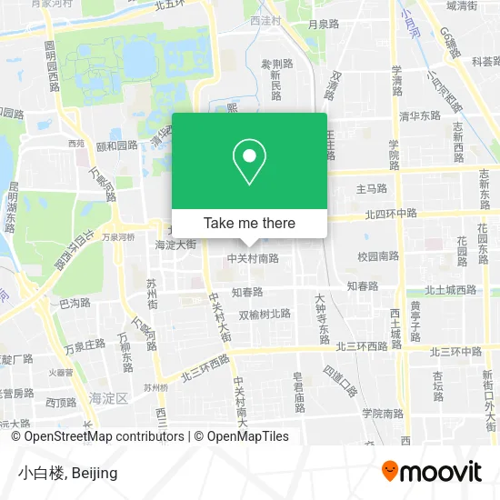 小白楼 map