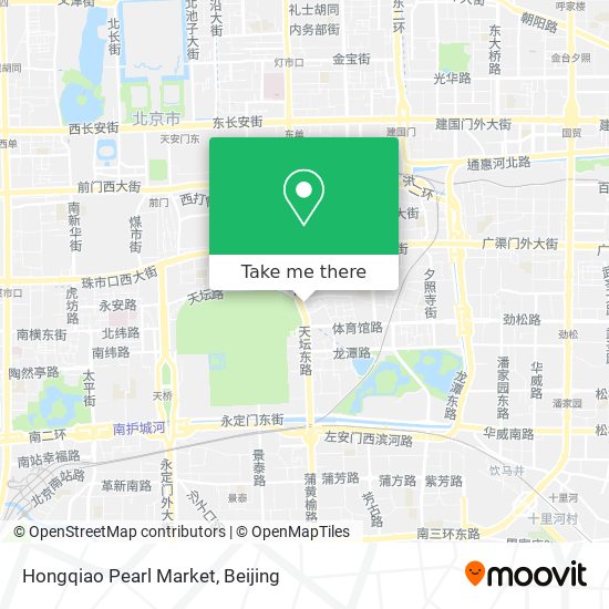 Hongqiao Pearl Market map