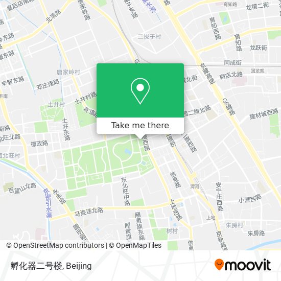 孵化器二号楼 map
