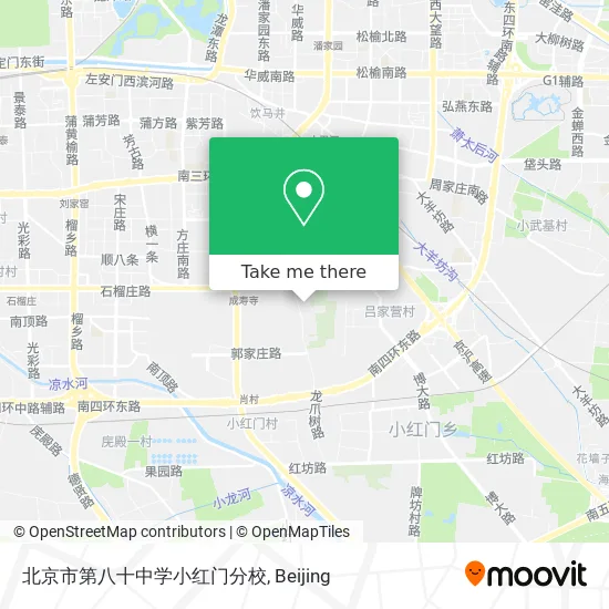 北京市第八十中学小红门分校 map