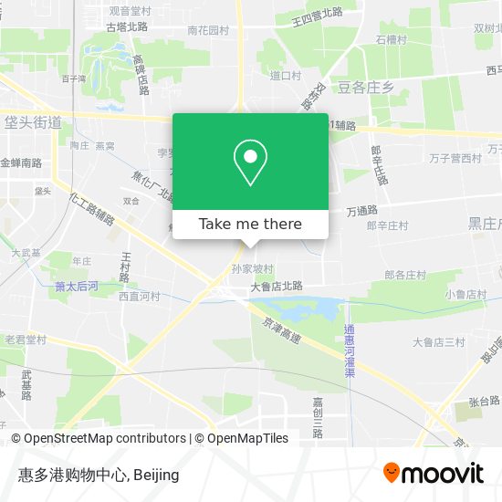 惠多港购物中心 map