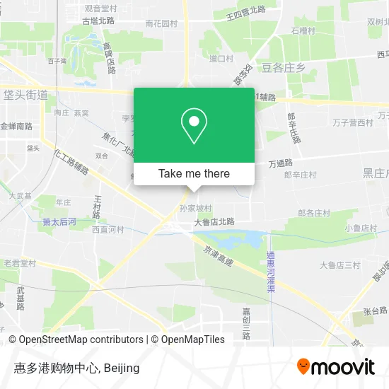 惠多港购物中心 map