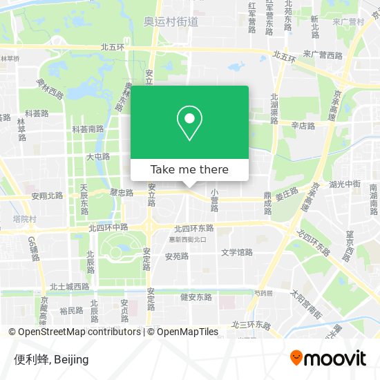 便利蜂 map