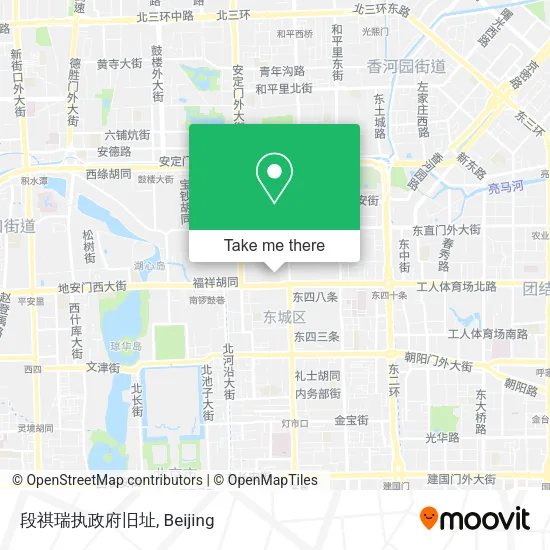段祺瑞执政府旧址 map
