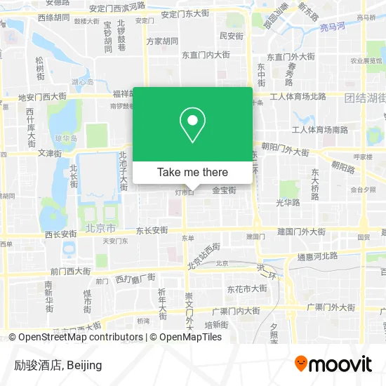 励骏酒店 map