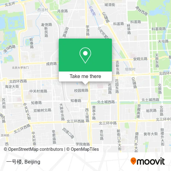 一号楼 map