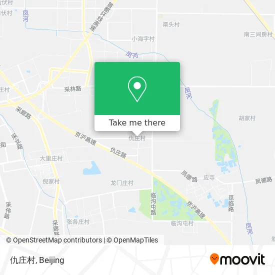 仇庄村 map