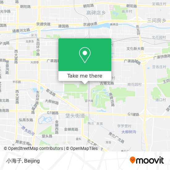 小海子 map