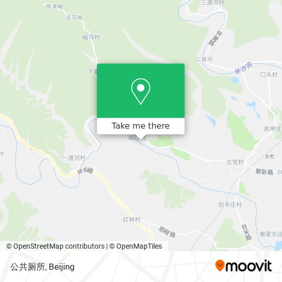 公共厕所 map