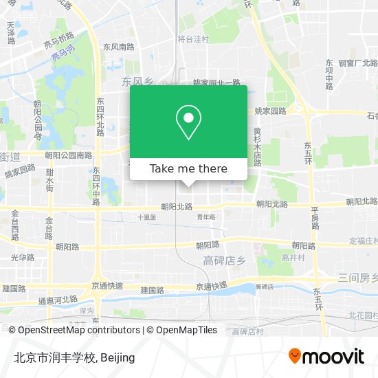 北京市润丰学校 map