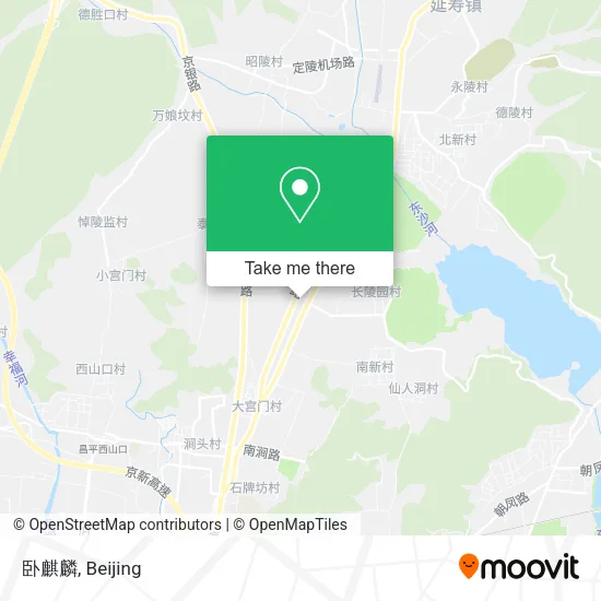 卧麒麟 map