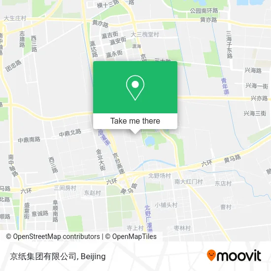 京纸集团有限公司 map