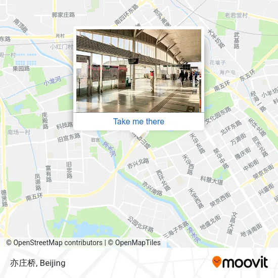 亦庄桥 map