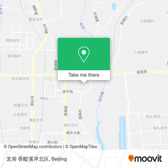 龙湖·香醍溪岸北区 map