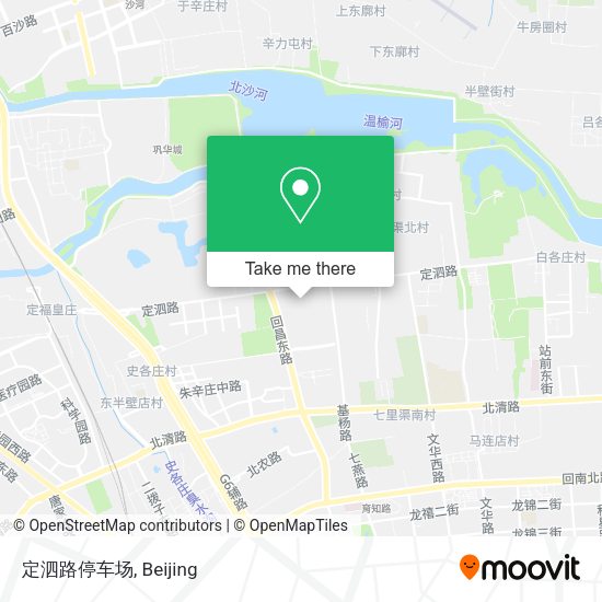 定泗路停车场 map
