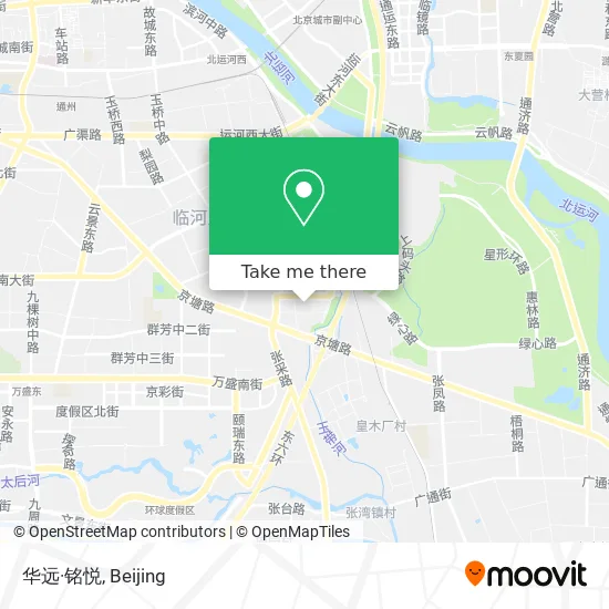 华远·铭悦 map