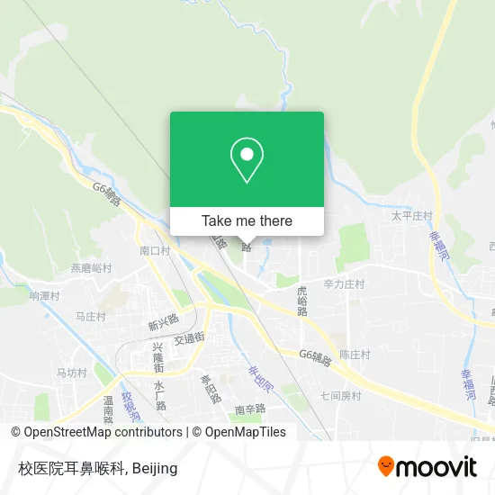 校医院耳鼻喉科 map