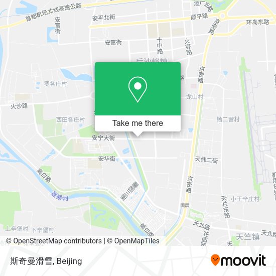 斯奇曼滑雪 map