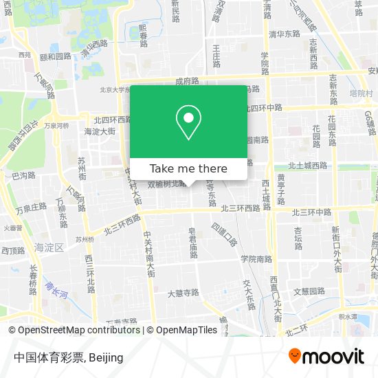 中国体育彩票 map