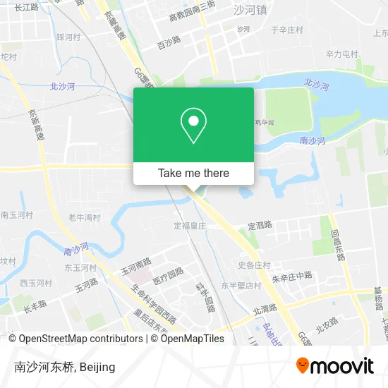 南沙河东桥 map