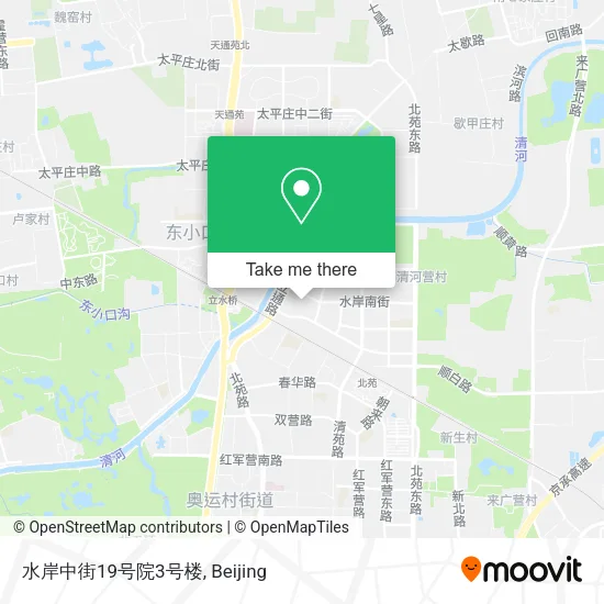 水岸中街19号院3号楼 map