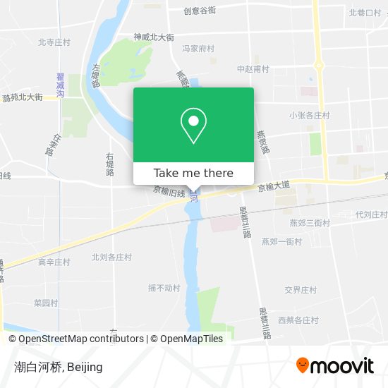 潮白河桥 map