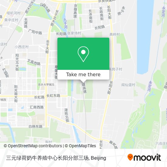 三元绿荷奶牛养殖中心长阳分部三场 map