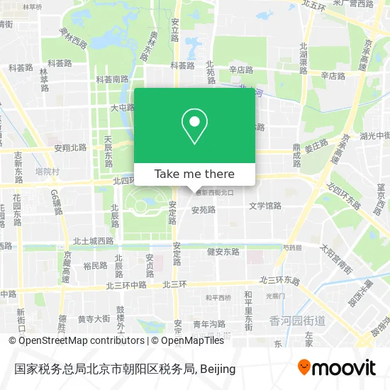 国家税务总局北京市朝阳区税务局 map