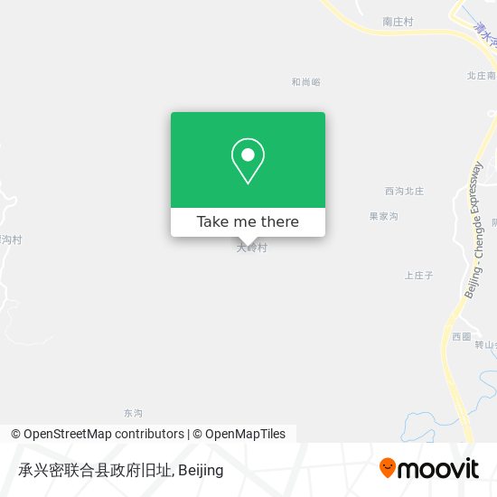 承兴密联合县政府旧址 map