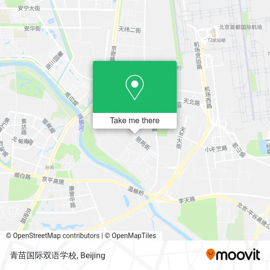 青苗国际双语学校 map