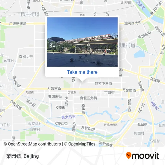 梨园镇 map