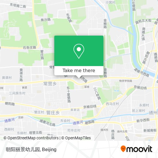 朝阳丽景幼儿园 map
