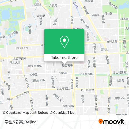 学生5公寓 map