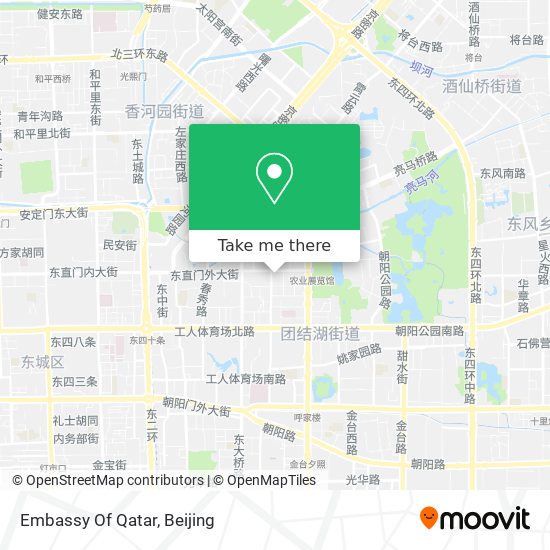 Embassy Of Qatar map