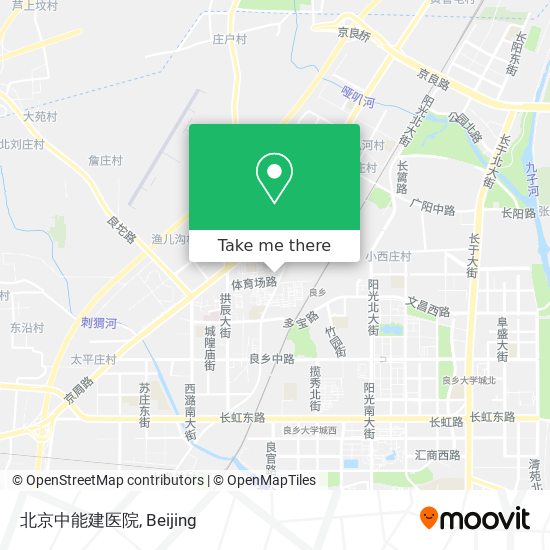 北京中能建医院 map