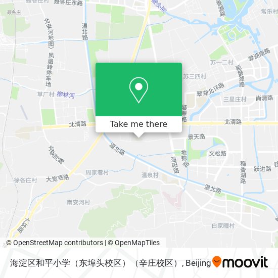 海淀区和平小学（东埠头校区）（辛庄校区） map