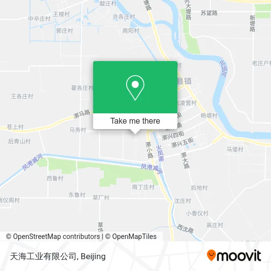 天海工业有限公司 map