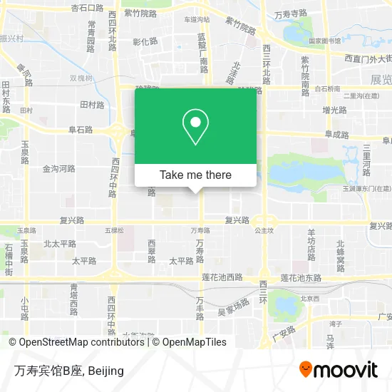 万寿宾馆B座 map