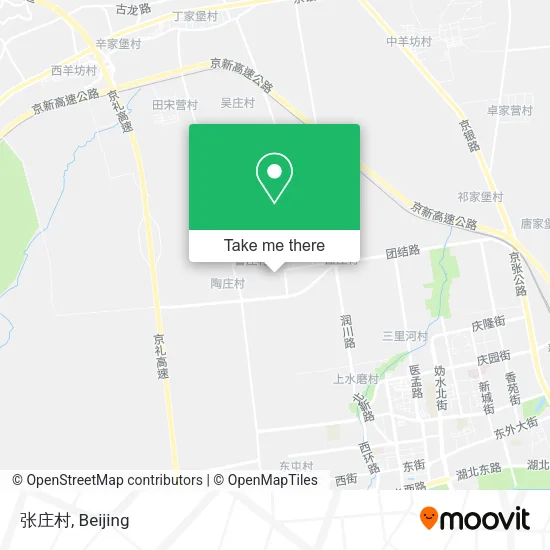 张庄村 map