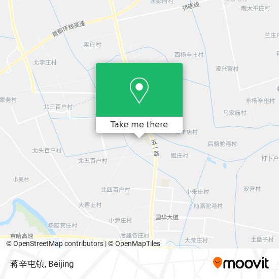 蒋辛屯镇 map