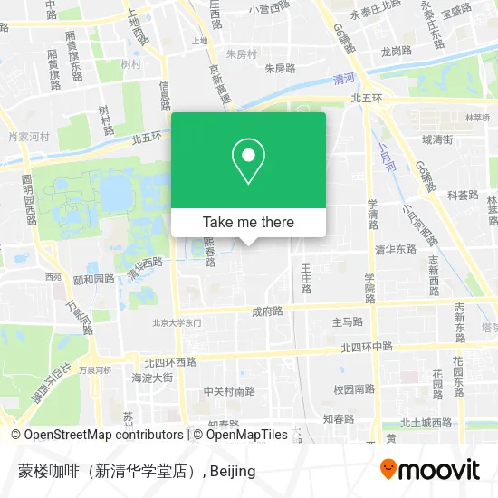 蒙楼咖啡（新清华学堂店） map