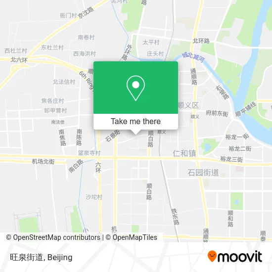旺泉街道 map