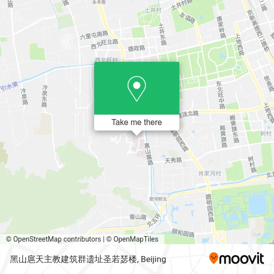黑山扈天主教建筑群遗址圣若瑟楼 map