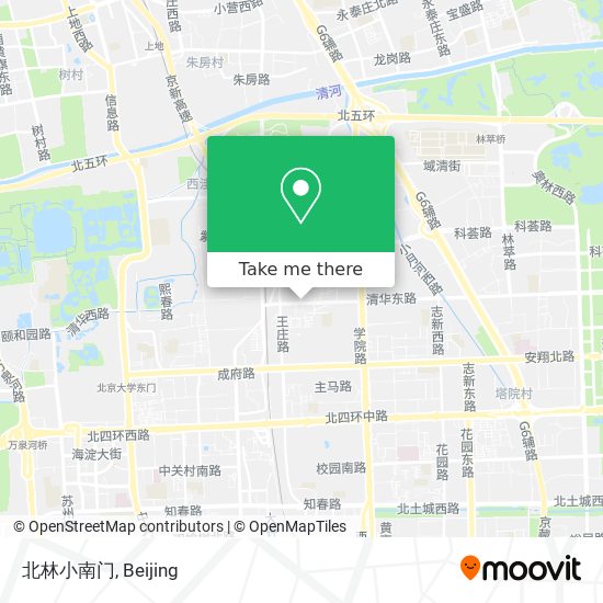 北林小南门 map