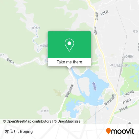 柏崖厂 map