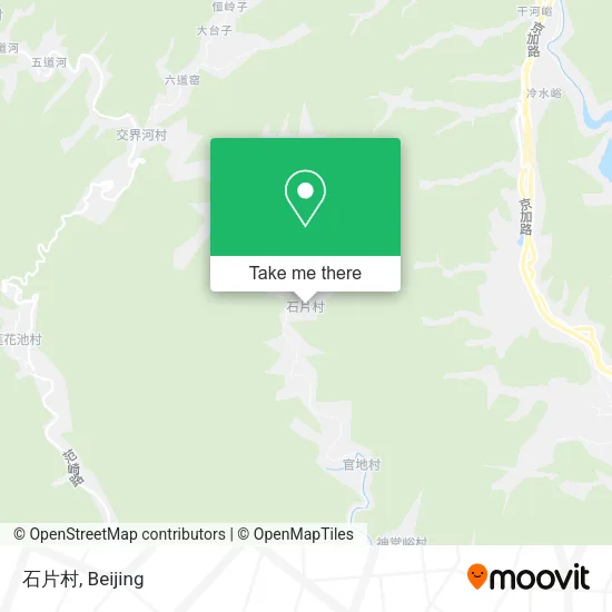 石片村 map