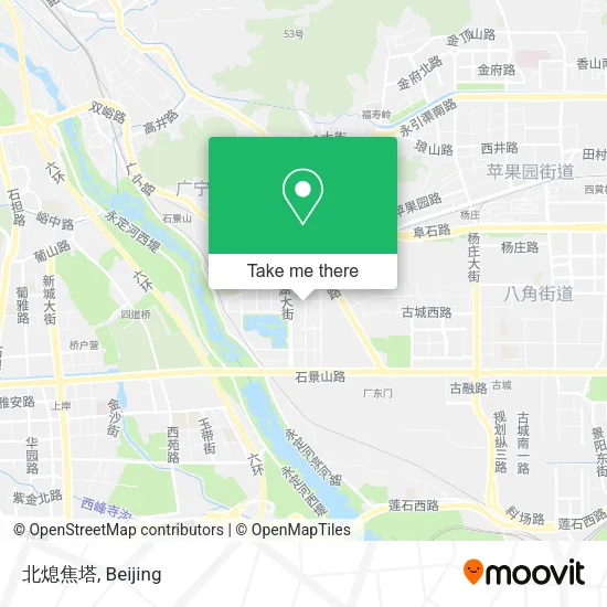 北熄焦塔 map