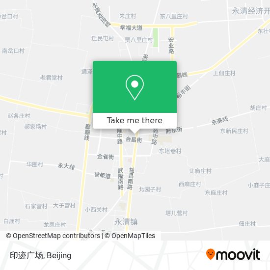 印迹广场 map