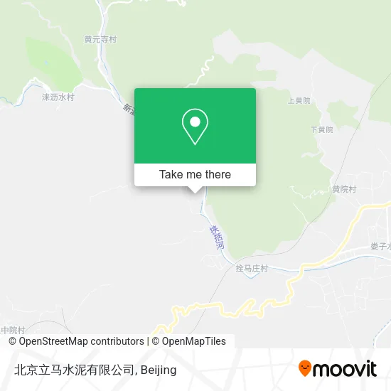 北京立马水泥有限公司 map