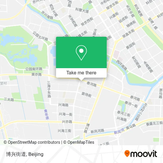 博兴街道 map
